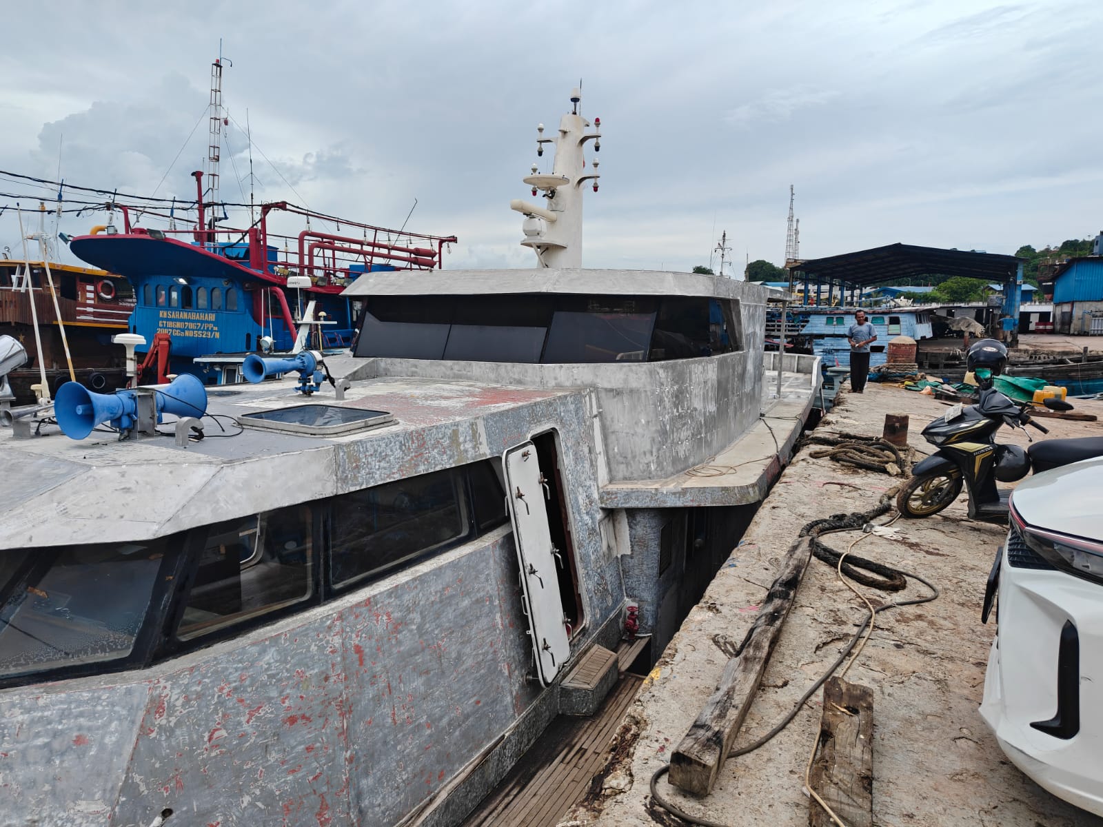 Aluminum refit — Before
