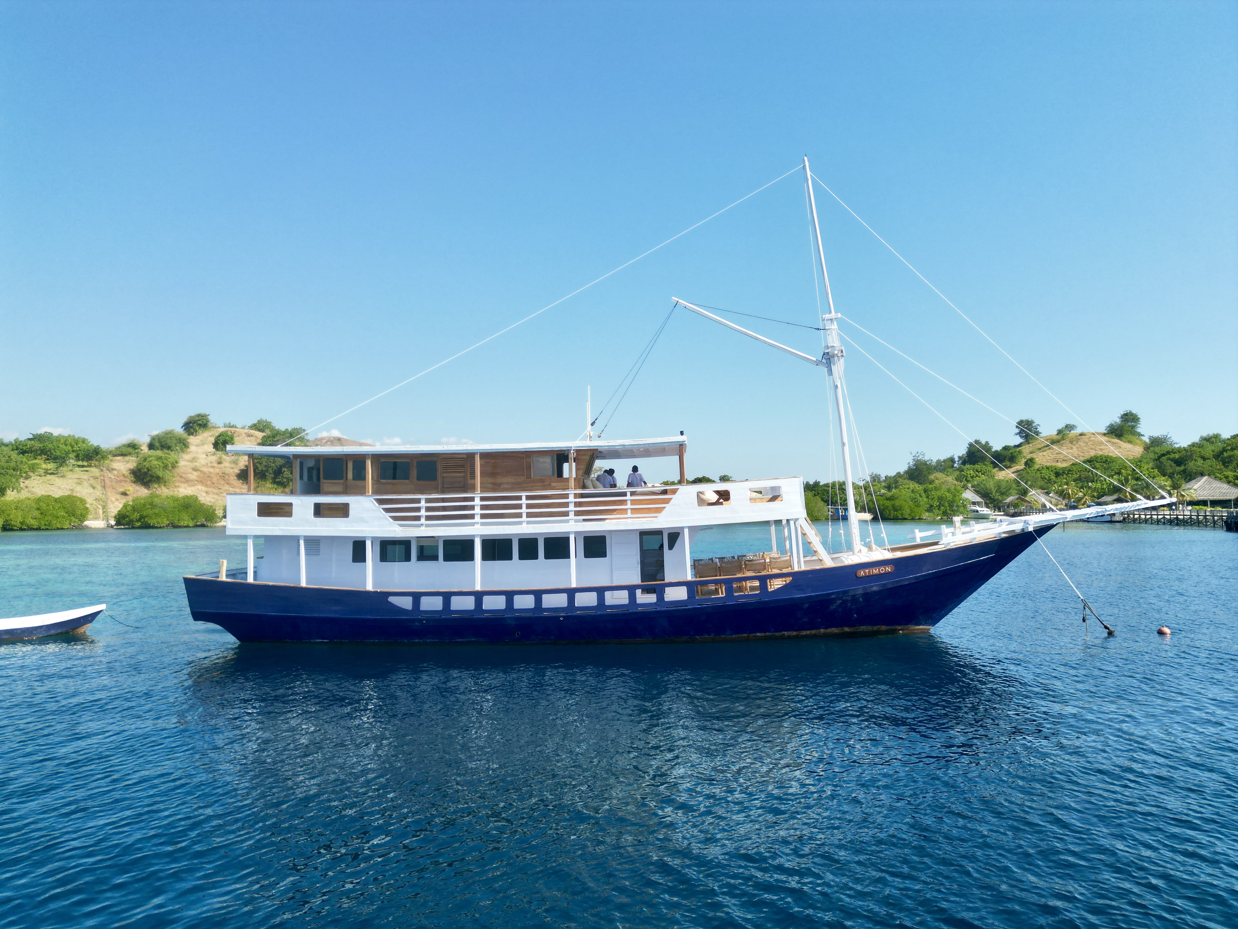 Timber hull refit — After